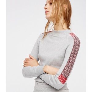 Free People Raspberry Jam Tee